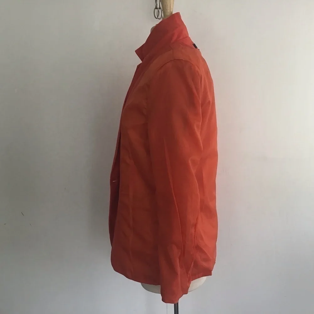 Orange Cotton one button Zune Poar blazer Large (see measurements) - Picture 8 of 11